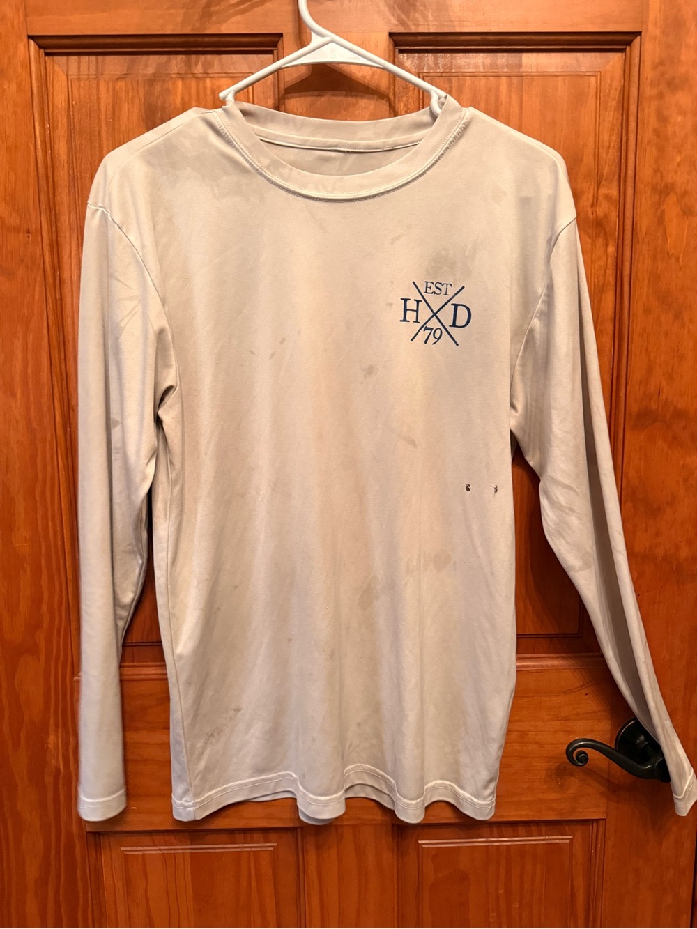 Long Sleeve Tee in Light Gray